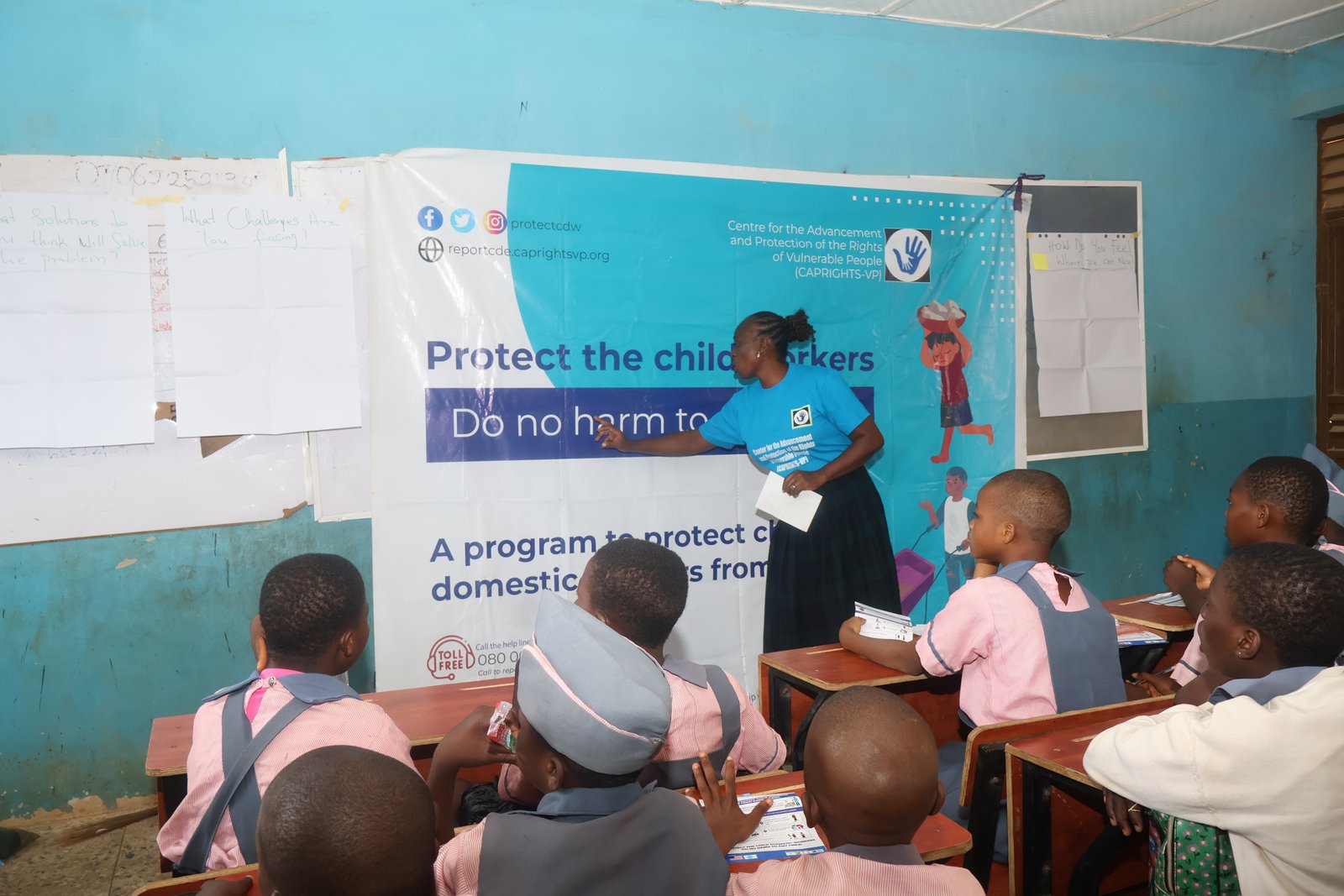 CAPRIGHTS-VP Strengthens Child Protection Through School Mobile Safe Space Initiative in Lagos