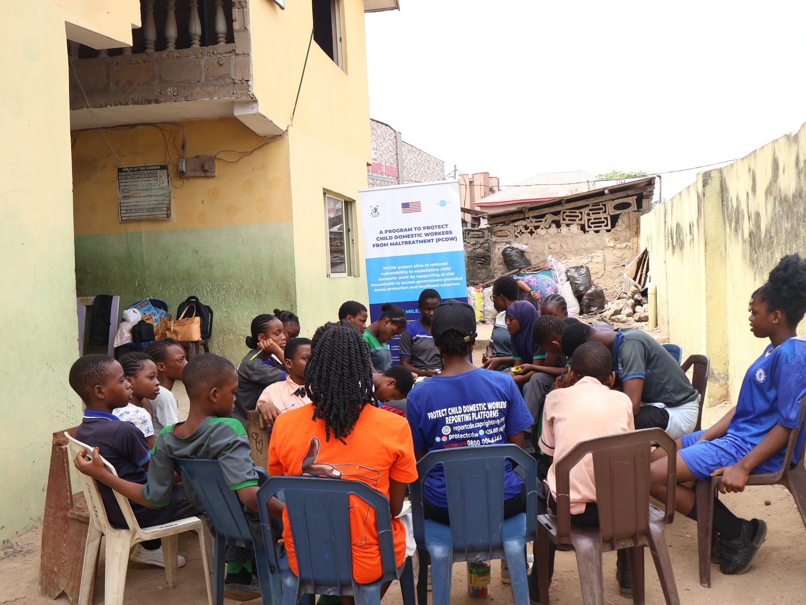 CAPRIGHTS-VP Strengthens Child Protection Through School Mobile Safe Space Initiative in Lagos