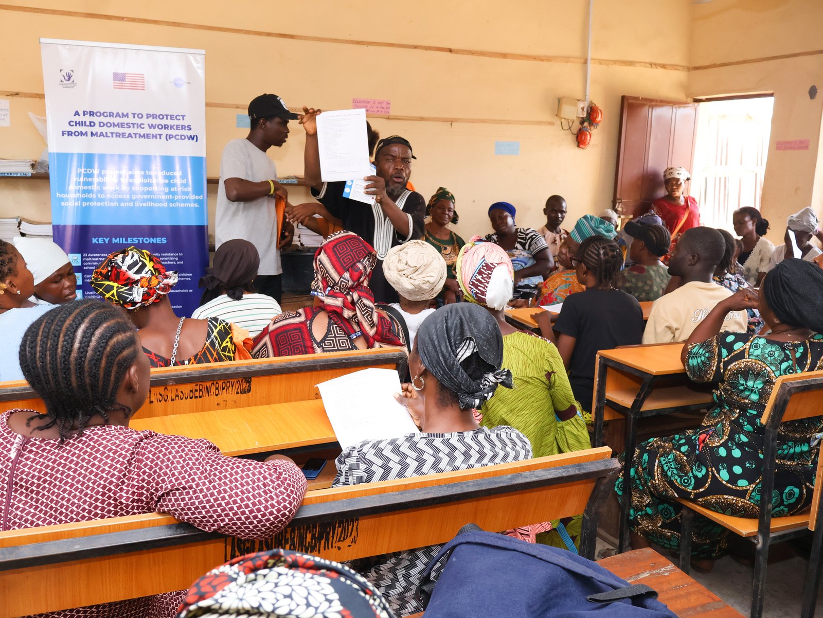 CAPRIGHTS-VP Engages Parents and Teachers on Child Protection at PTA Meetings in Lagos