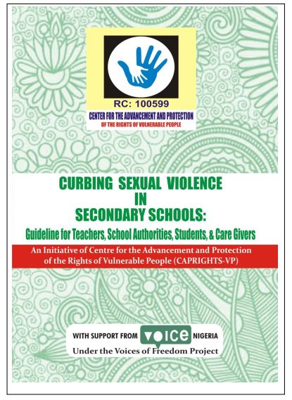 Guide on Juvenile Delinquency In Secondary School  October 21, 2018  Publisher